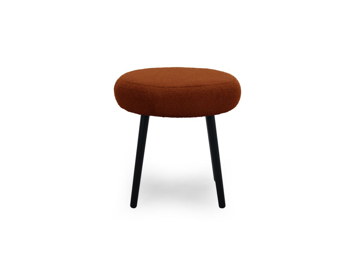 Lot de 3 poufs EDEN tissu bouclette