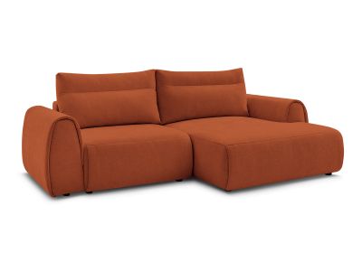 Canapé d'angle fixe compact ADEN