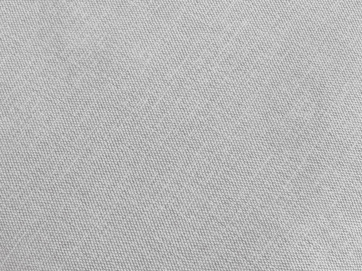 Canapé d'angle fixe EVEREST tissu chiné - Orange - Angle droit - 10 coussins