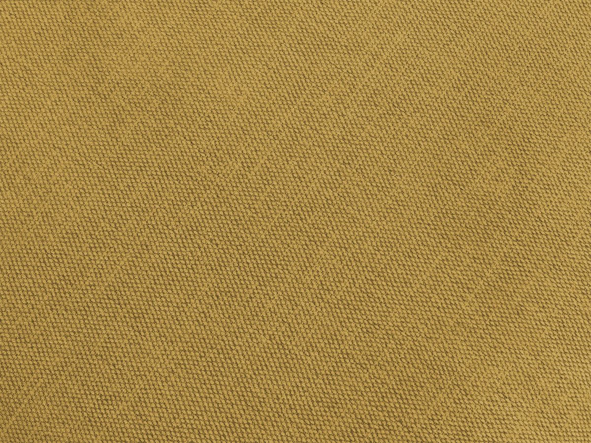Canapé d'angle fixe EVEREST tissu chiné - Orange - Angle droit - 10 coussins
