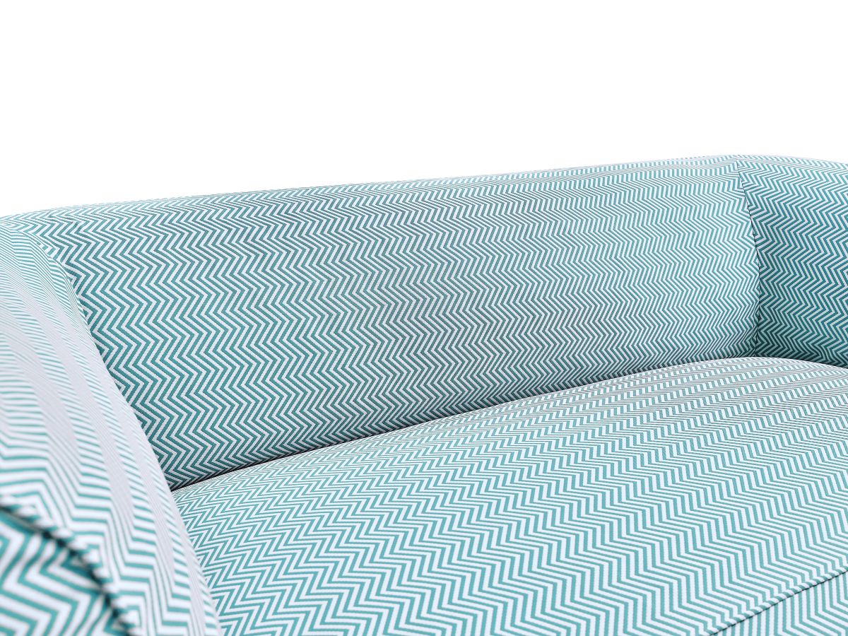 NOUR 3-zits vaste rechte tuinbank met beschermhoes