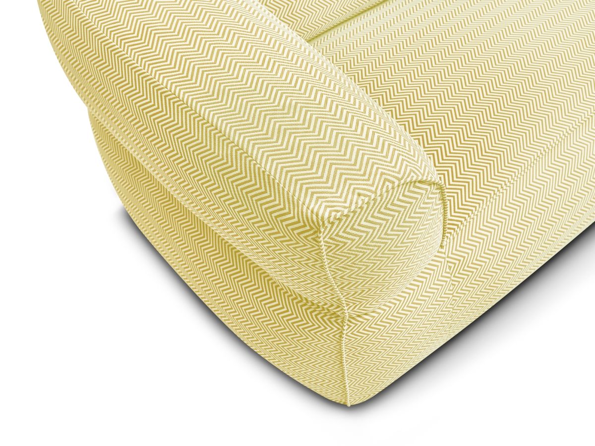 NOUR 3-zits vaste rechte tuinbank met beschermhoes