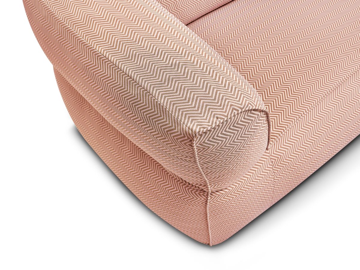 NOUR 3-zits vaste rechte tuinbank met beschermhoes