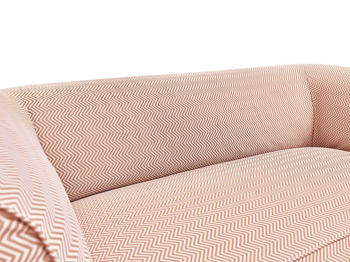 NOUR 3-zits vaste rechte tuinbank met beschermhoes