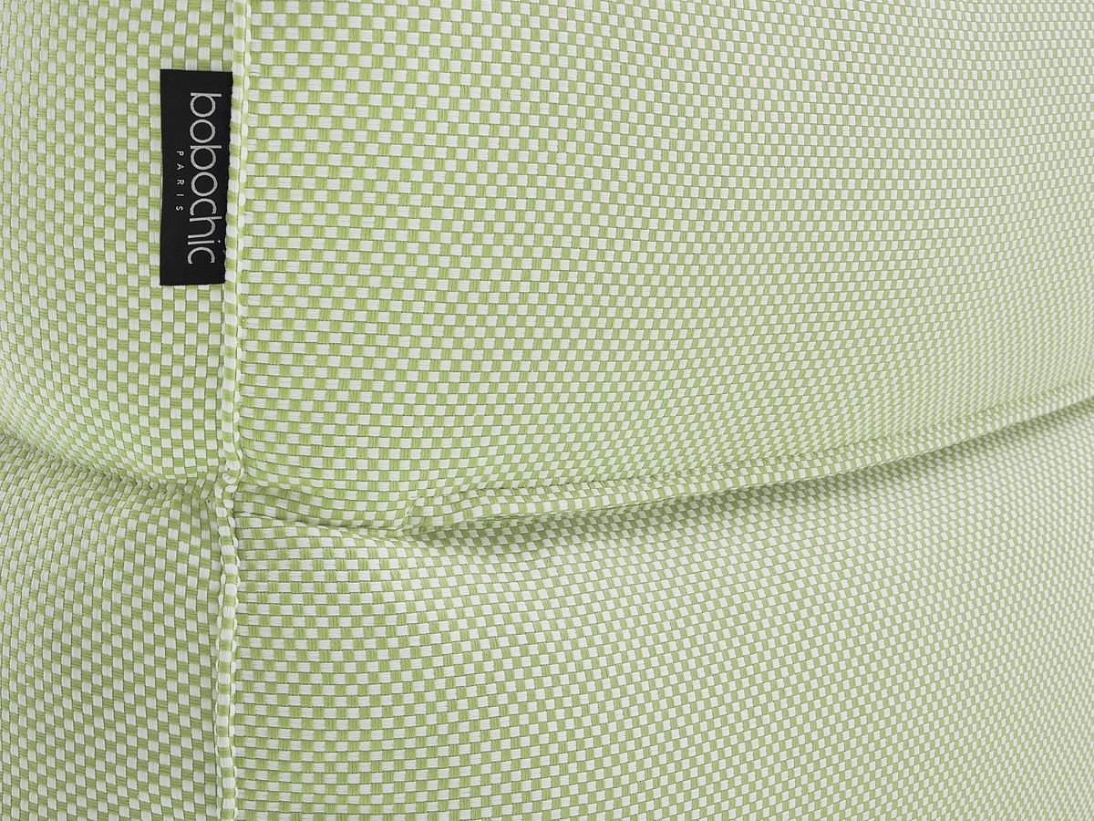Canapé d'angle fixe EVEREST tissu chiné - Orange - Angle droit - 10 coussins