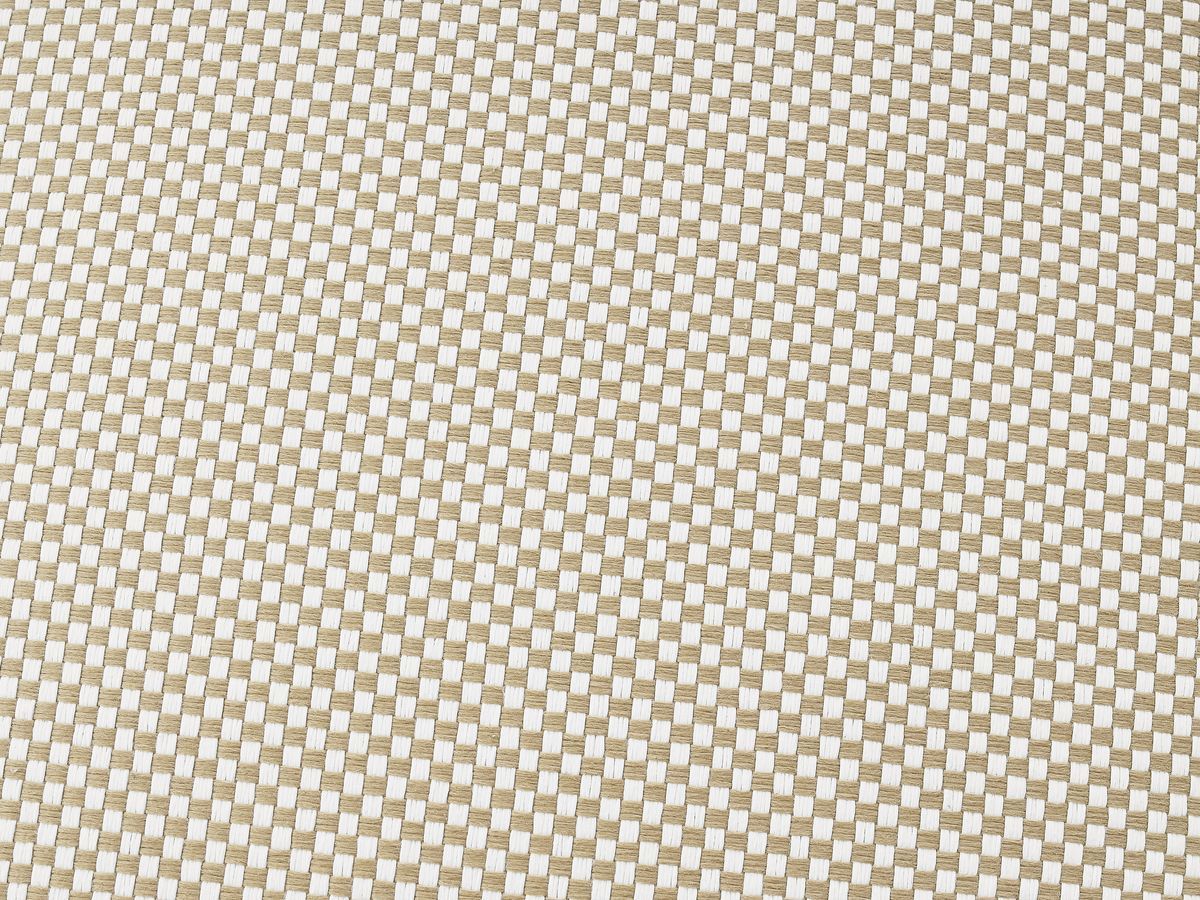 Chauffeuse 1 place sans accoudoir pour canapé de jardin modulable RIVIERA tissu chiné