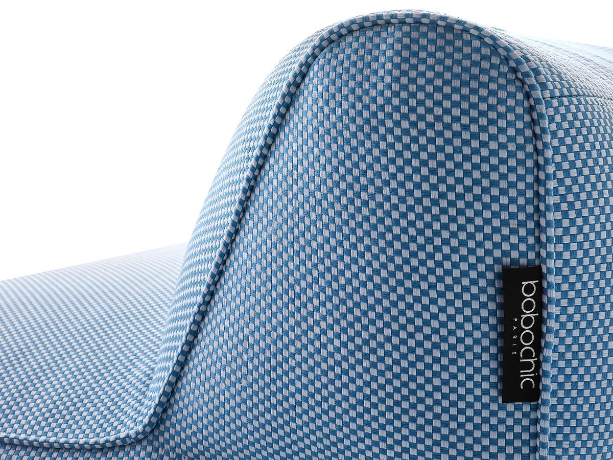1-zits fauteuil zonder armleuningen voor modulaire tuinbank RIVIERA in gemêleerde stof