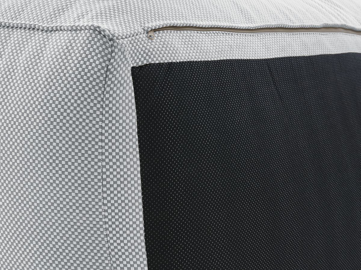Chauffeuse 1 place sans accoudoir pour canapé de jardin modulable RIVIERA tissu chiné