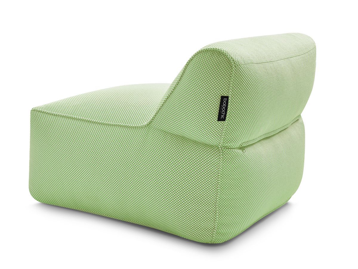 Chauffeuse 1 place sans accoudoir pour canapé de jardin modulable RIVIERA tissu chiné