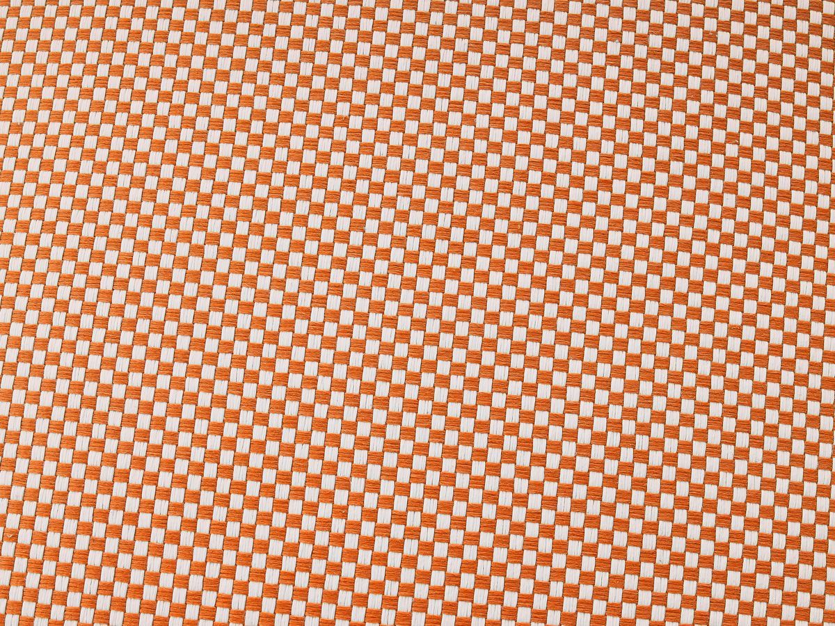 Canapé de jardin modulable RIVIERA tissu chiné avec 1 chauffeuse 1 place, 1 chauffeuse 2 places, 1 méridienne et 1 pouf