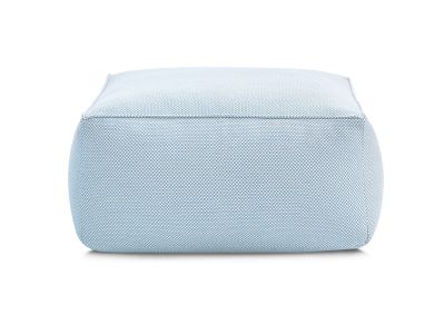 Pouf pour canapé de jardin modulable RIVIERA tissu chiné