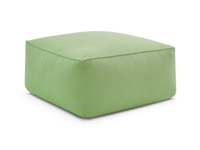 Pouf pour canapé de jardin modulable RIVIERA tissu chiné