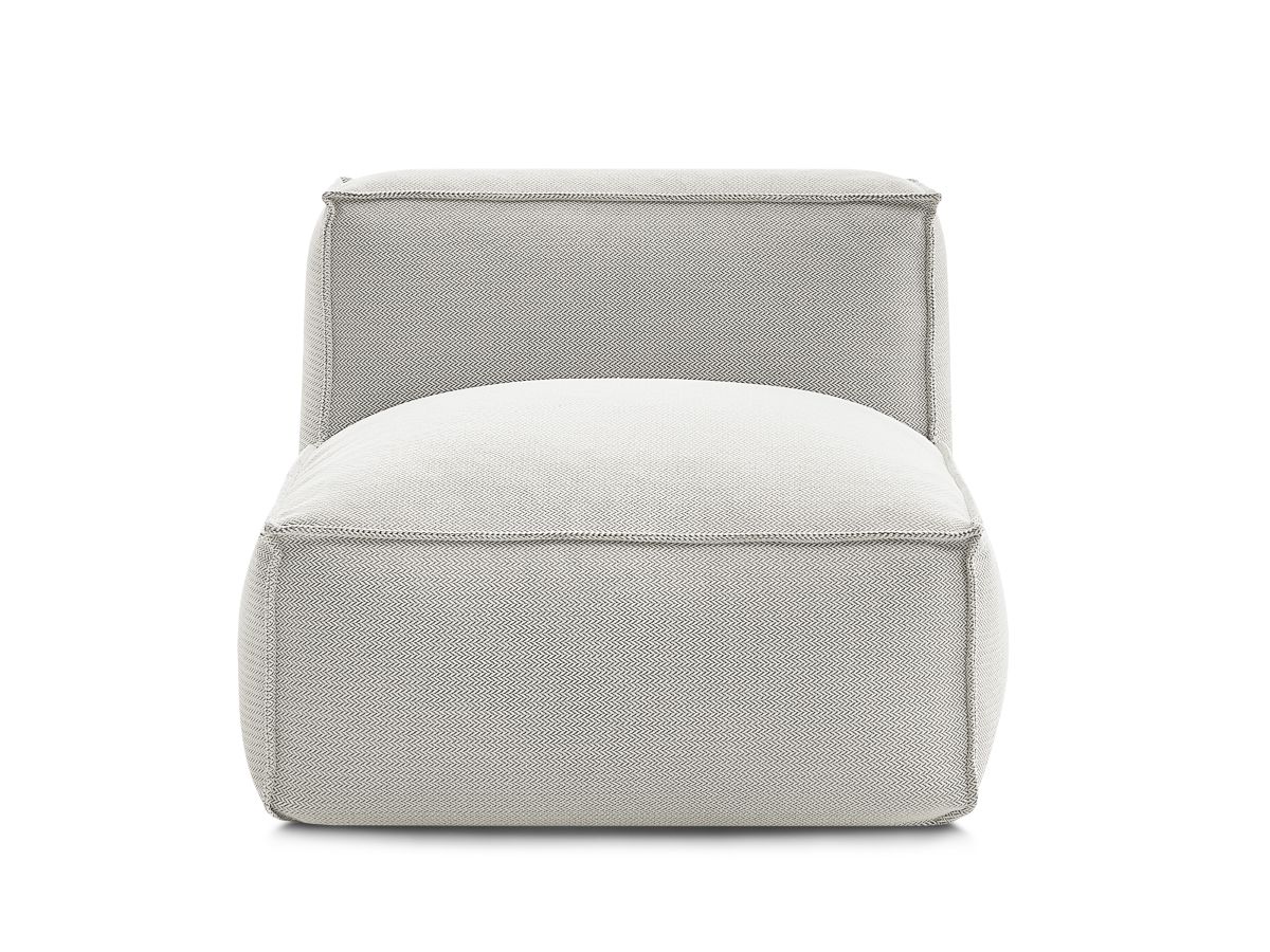 1-zits fauteuil zonder armleuningen met beschermhoes voor modulaire tuinbank BIARRITZ