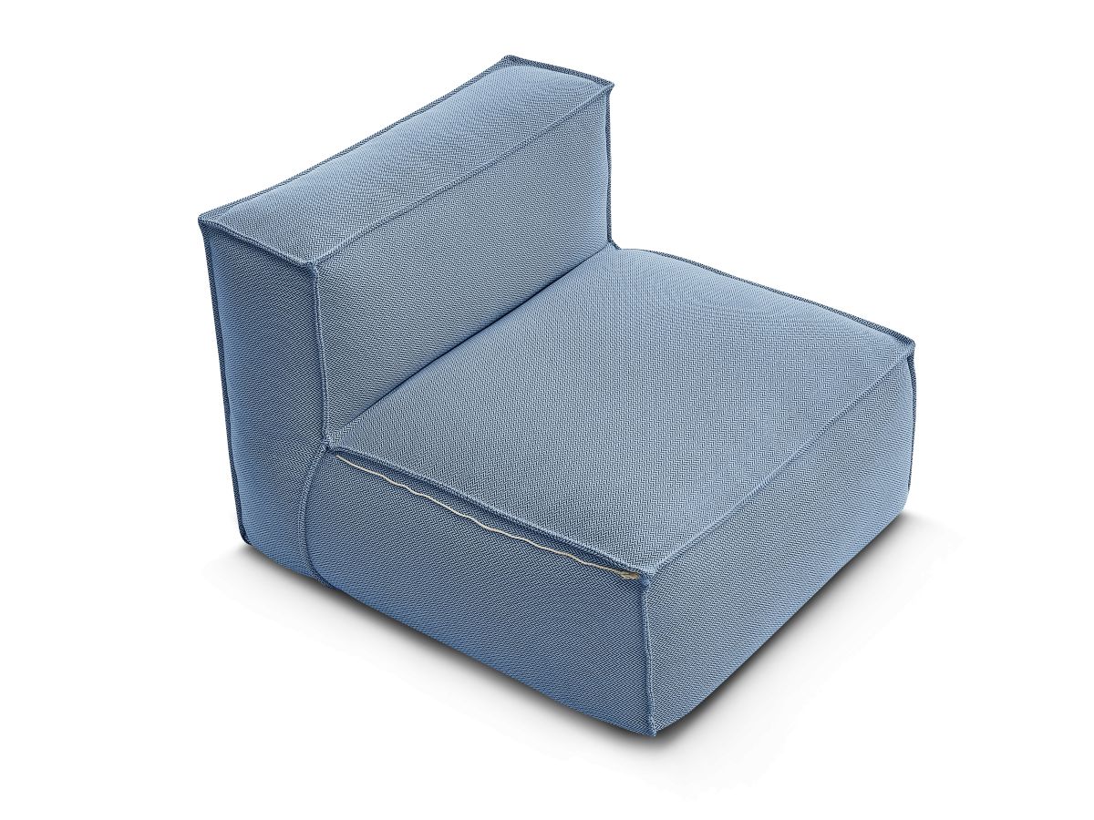 1-zits fauteuil zonder armleuningen met beschermhoes voor modulaire tuinbank BIARRITZ
