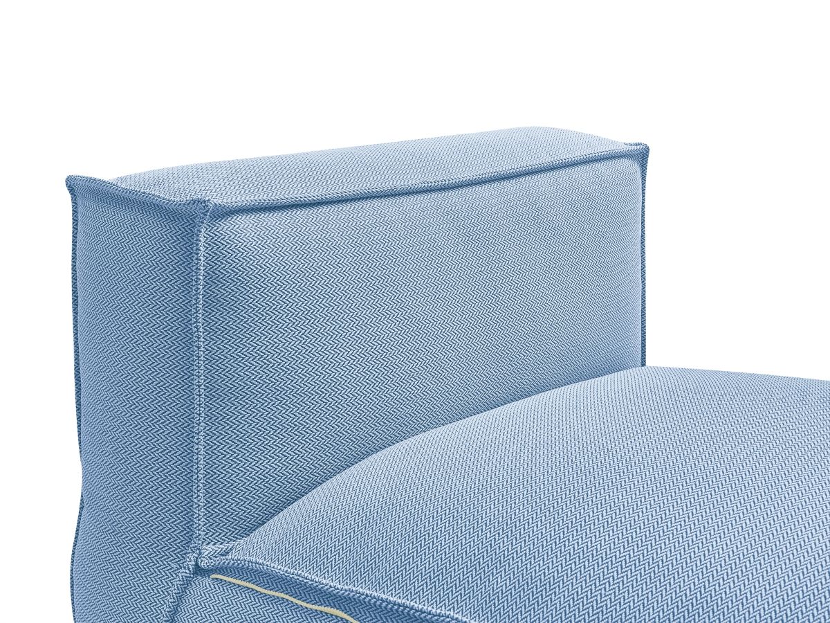 1-zits fauteuil zonder armleuningen met beschermhoes voor modulaire tuinbank BIARRITZ
