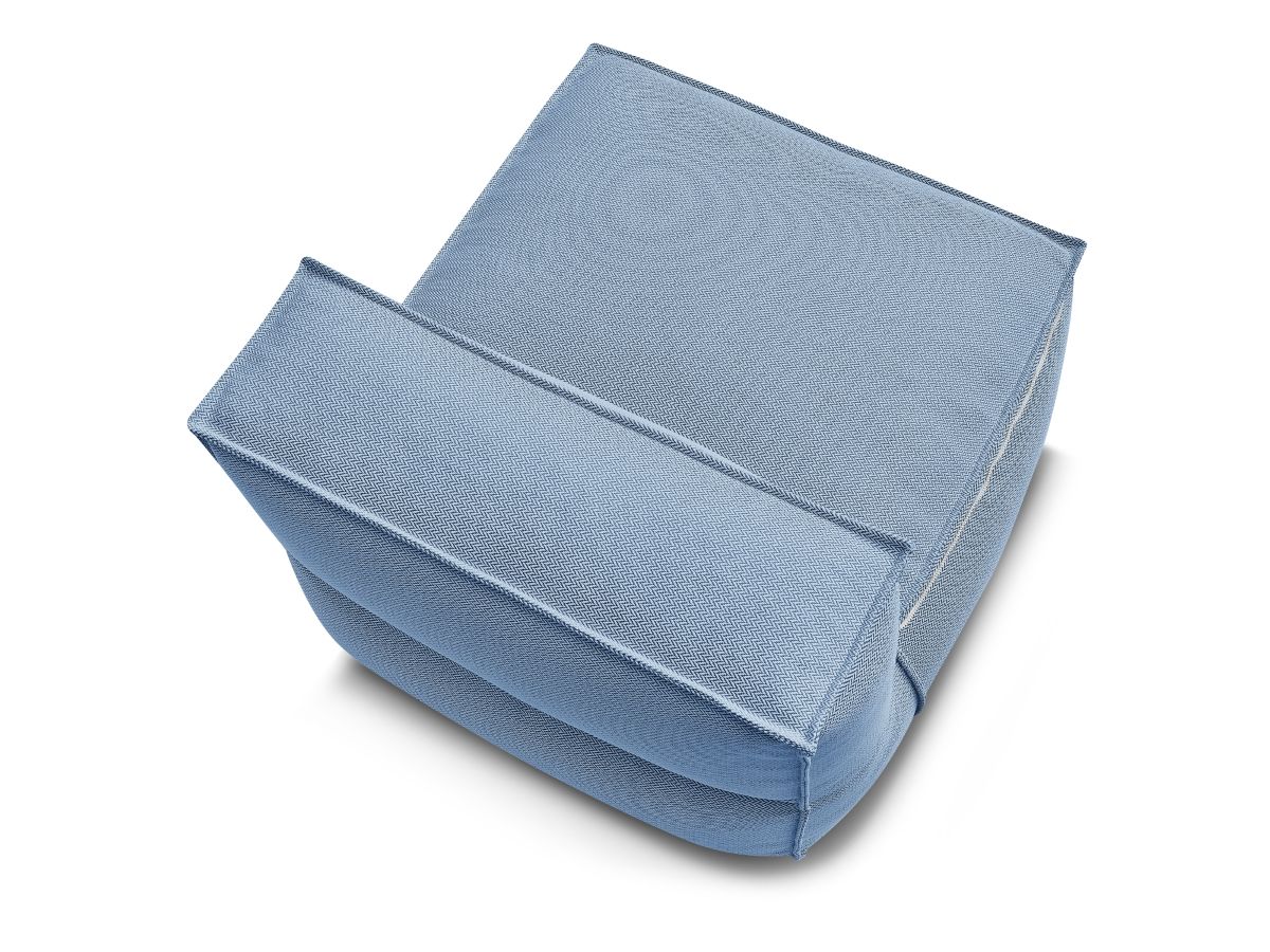 1-zits fauteuil zonder armleuningen met beschermhoes voor modulaire tuinbank BIARRITZ