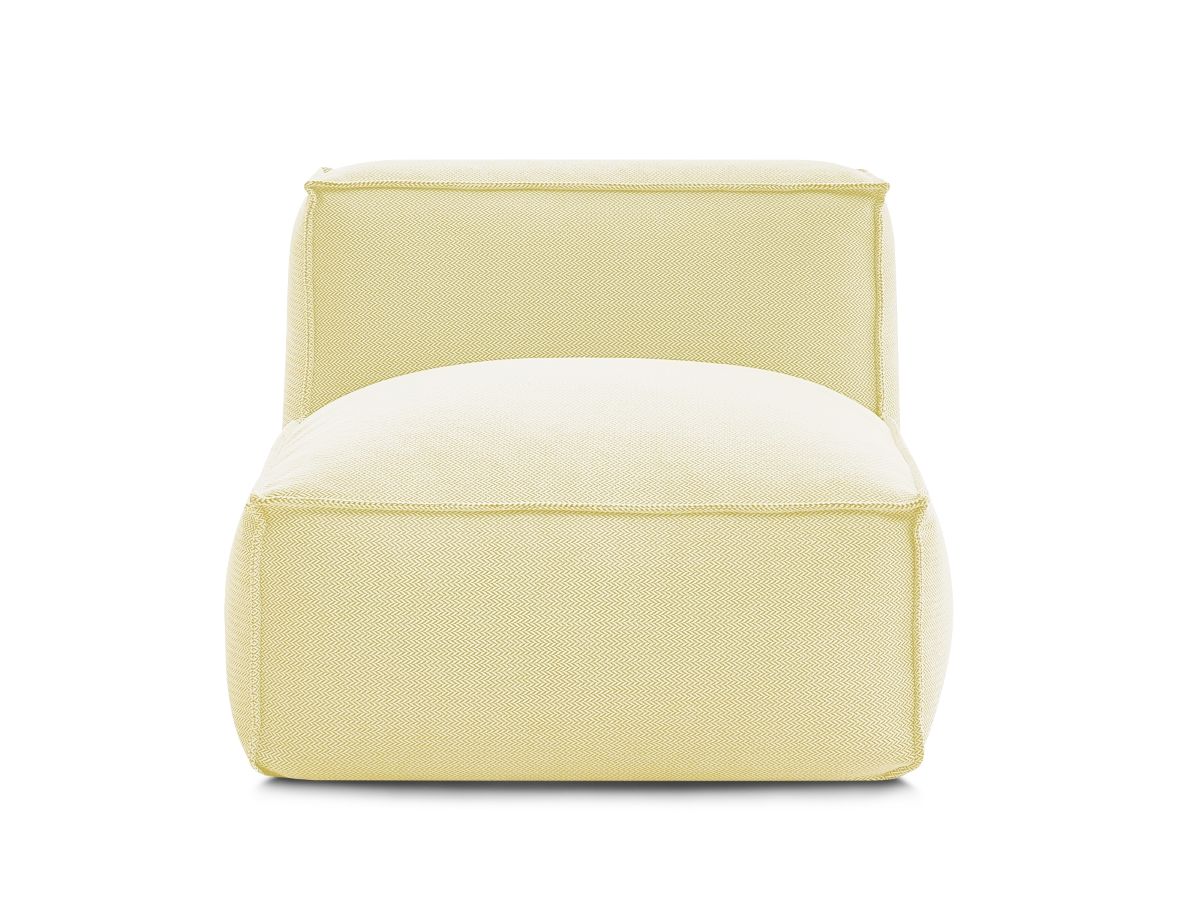 1-zits fauteuil zonder armleuningen met beschermhoes voor modulaire tuinbank BIARRITZ