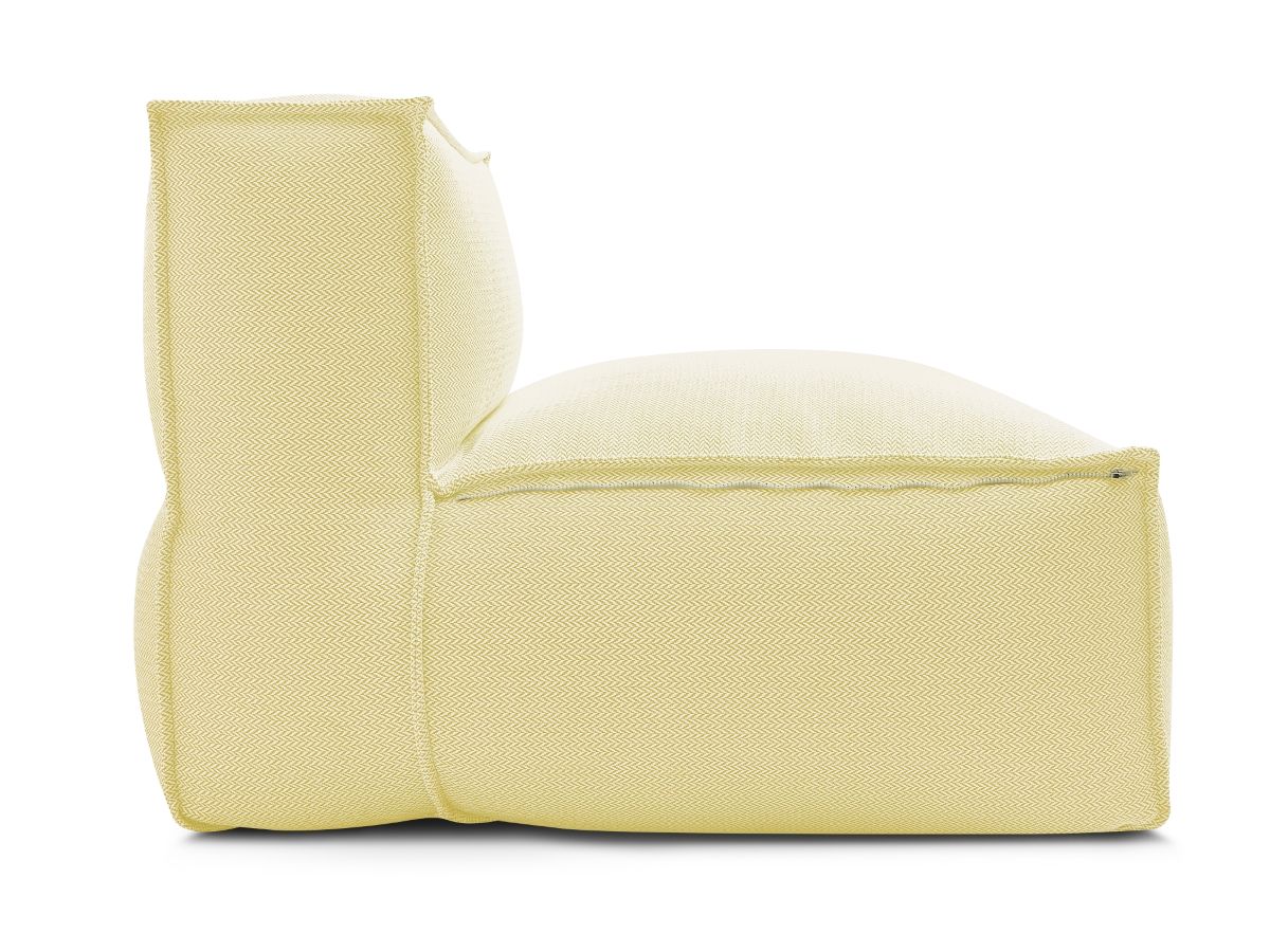 1-zits fauteuil zonder armleuningen met beschermhoes voor modulaire tuinbank BIARRITZ