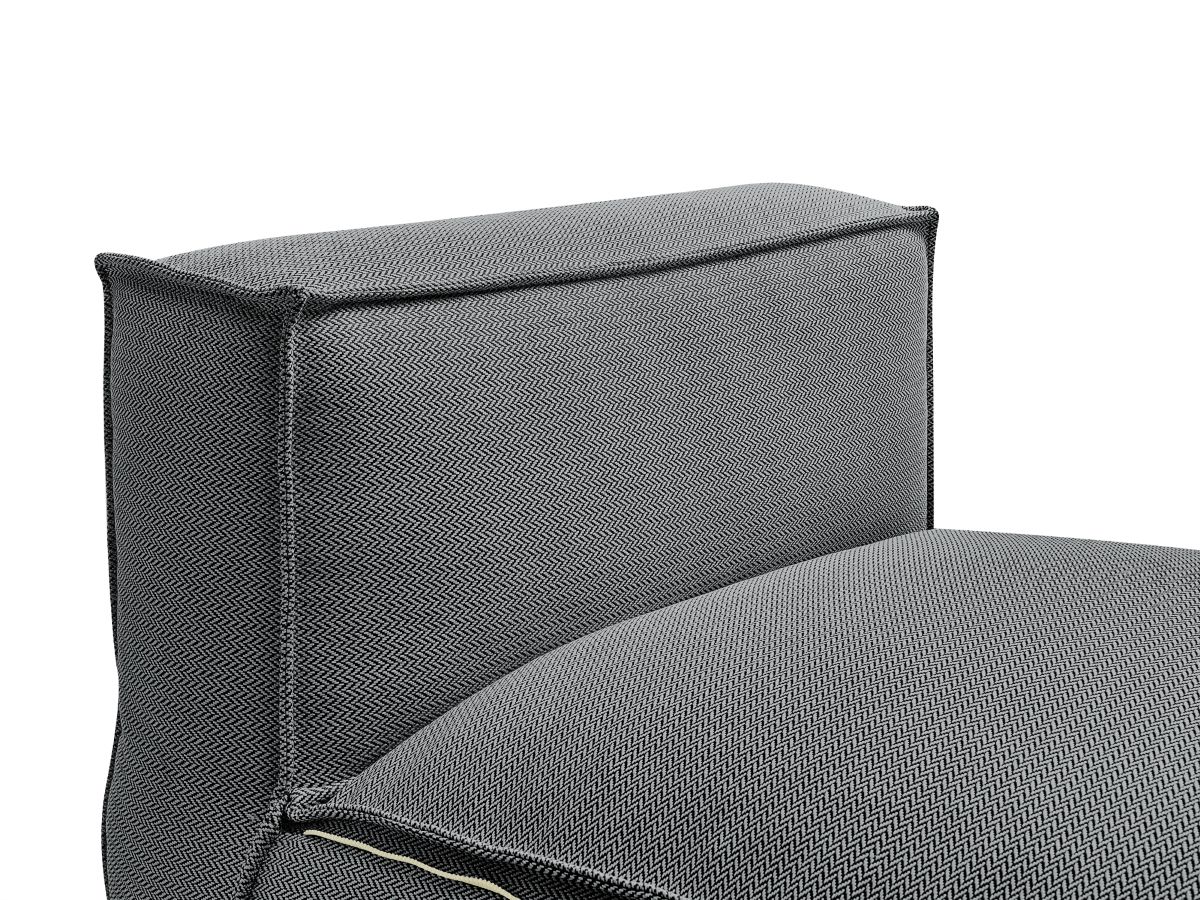 1-zits fauteuil zonder armleuningen met beschermhoes voor modulaire tuinbank BIARRITZ