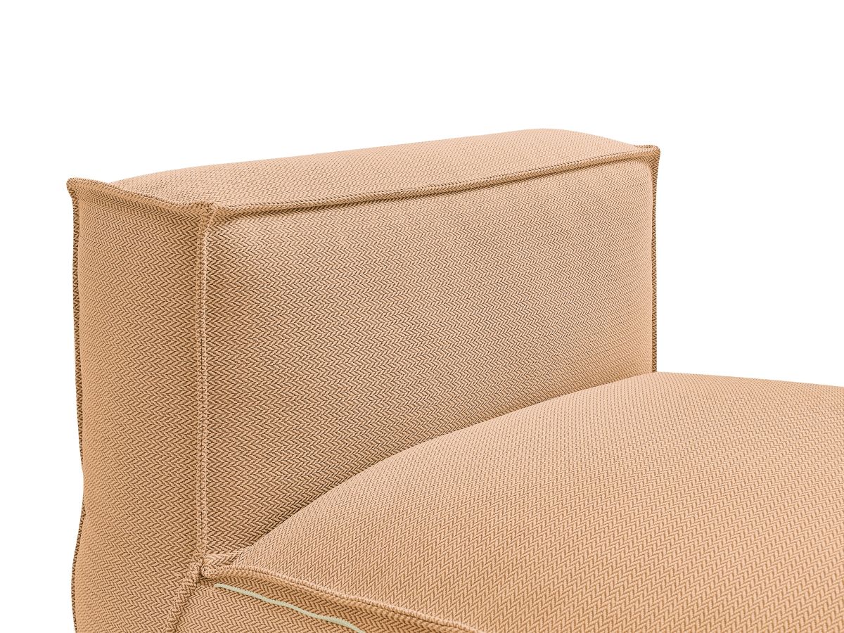 1-zits fauteuil zonder armleuningen met beschermhoes voor modulaire tuinbank BIARRITZ