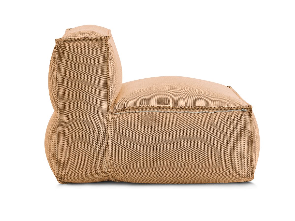 1-zits fauteuil zonder armleuningen met beschermhoes voor modulaire tuinbank BIARRITZ