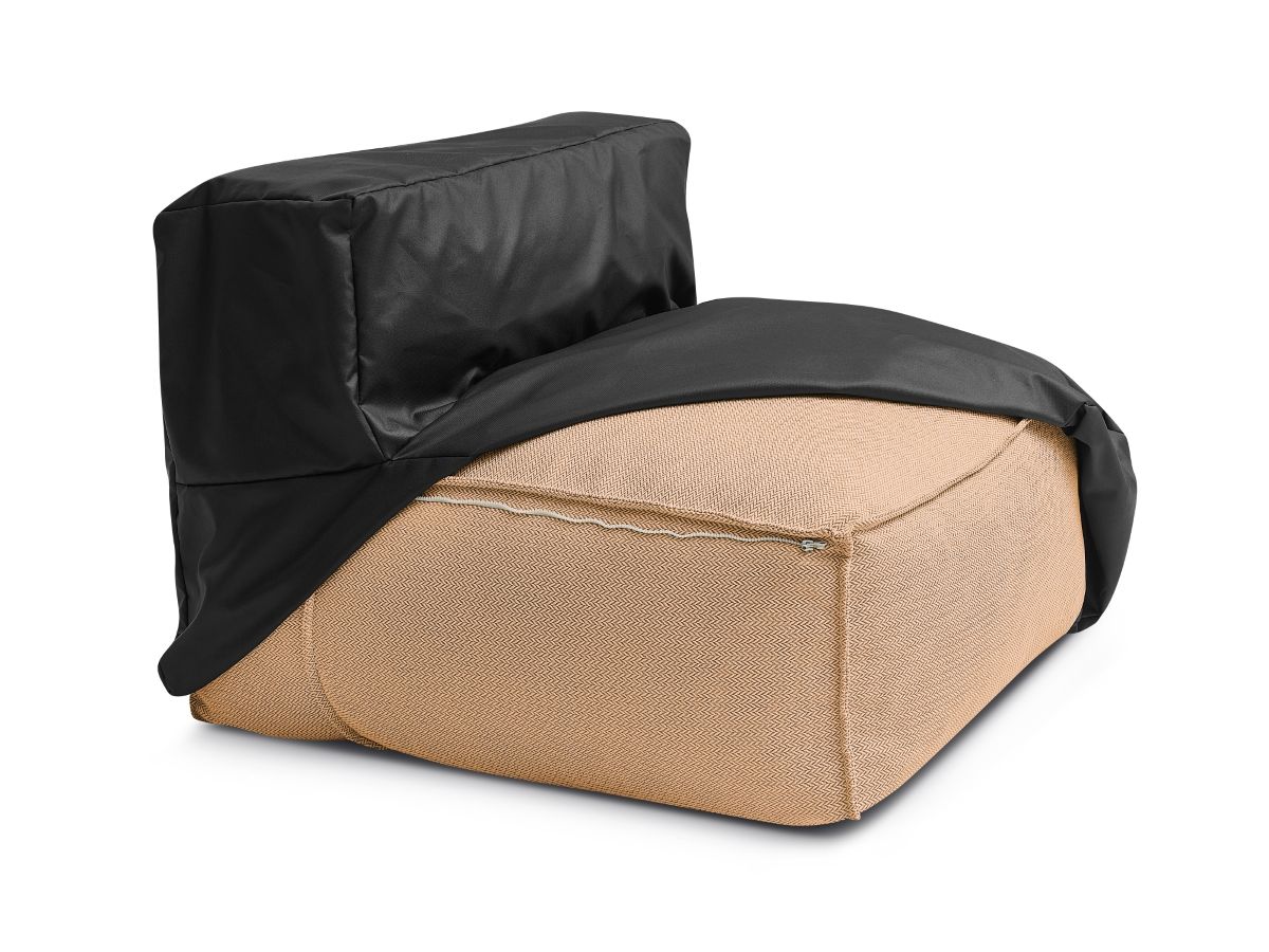 1-zits fauteuil zonder armleuningen met beschermhoes voor modulaire tuinbank BIARRITZ