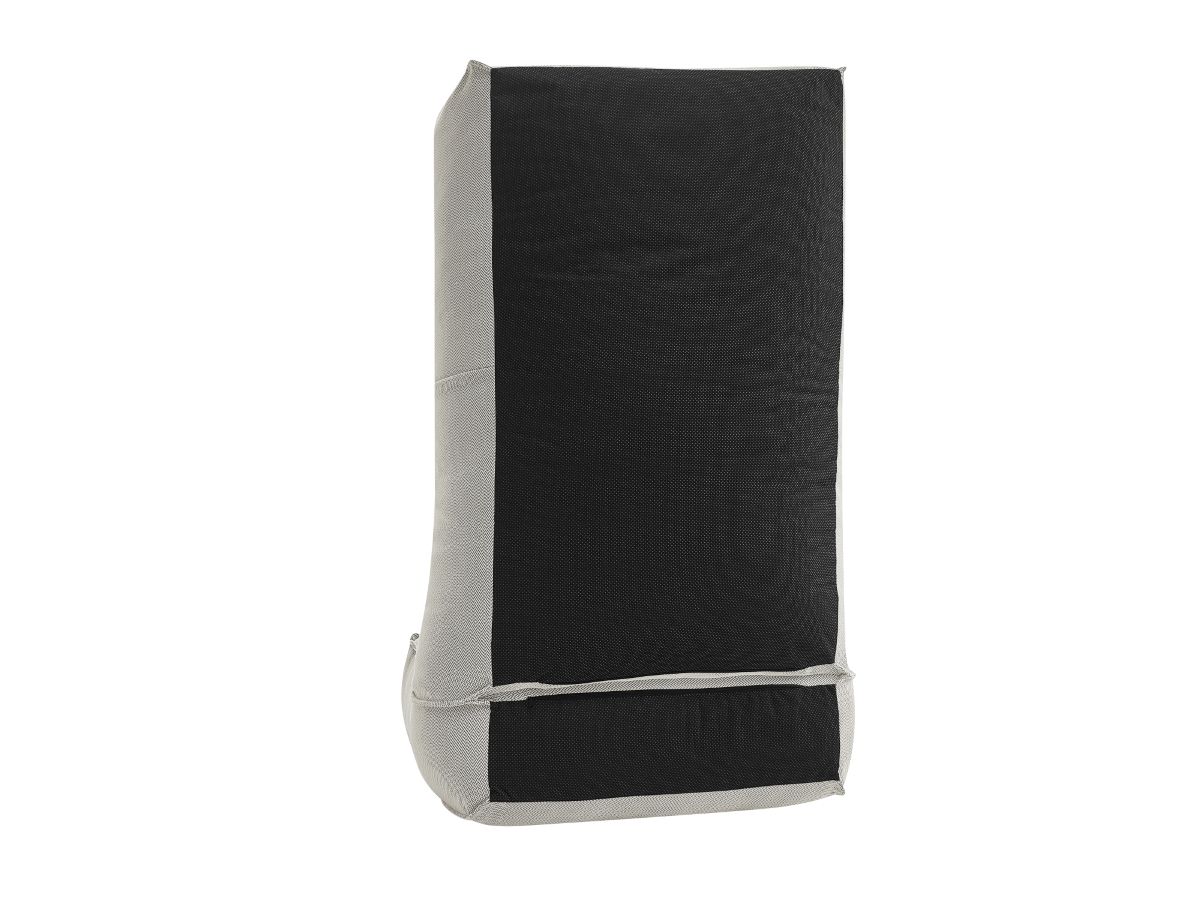 Chaise longue zonder armleuningen met beschermhoes voor modulaire tuinbank BIARRITZ