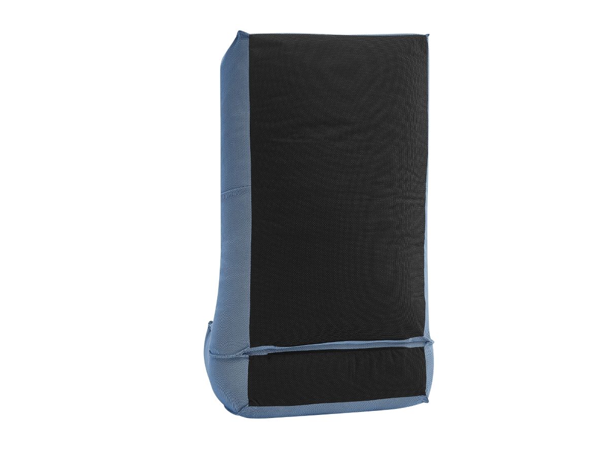 Chaise longue zonder armleuningen met beschermhoes voor modulaire tuinbank BIARRITZ