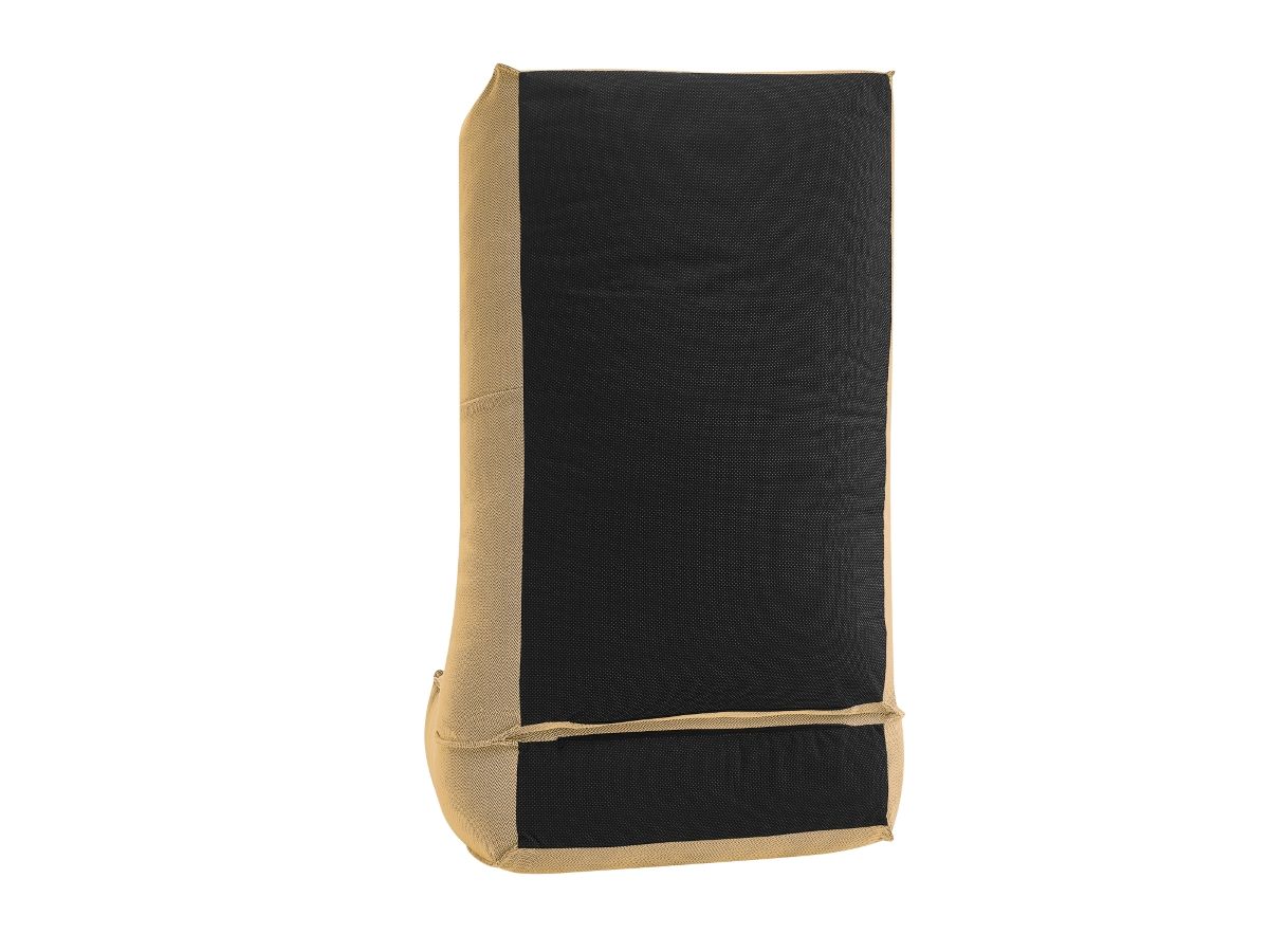 Chaise longue zonder armleuningen met beschermhoes voor modulaire tuinbank BIARRITZ