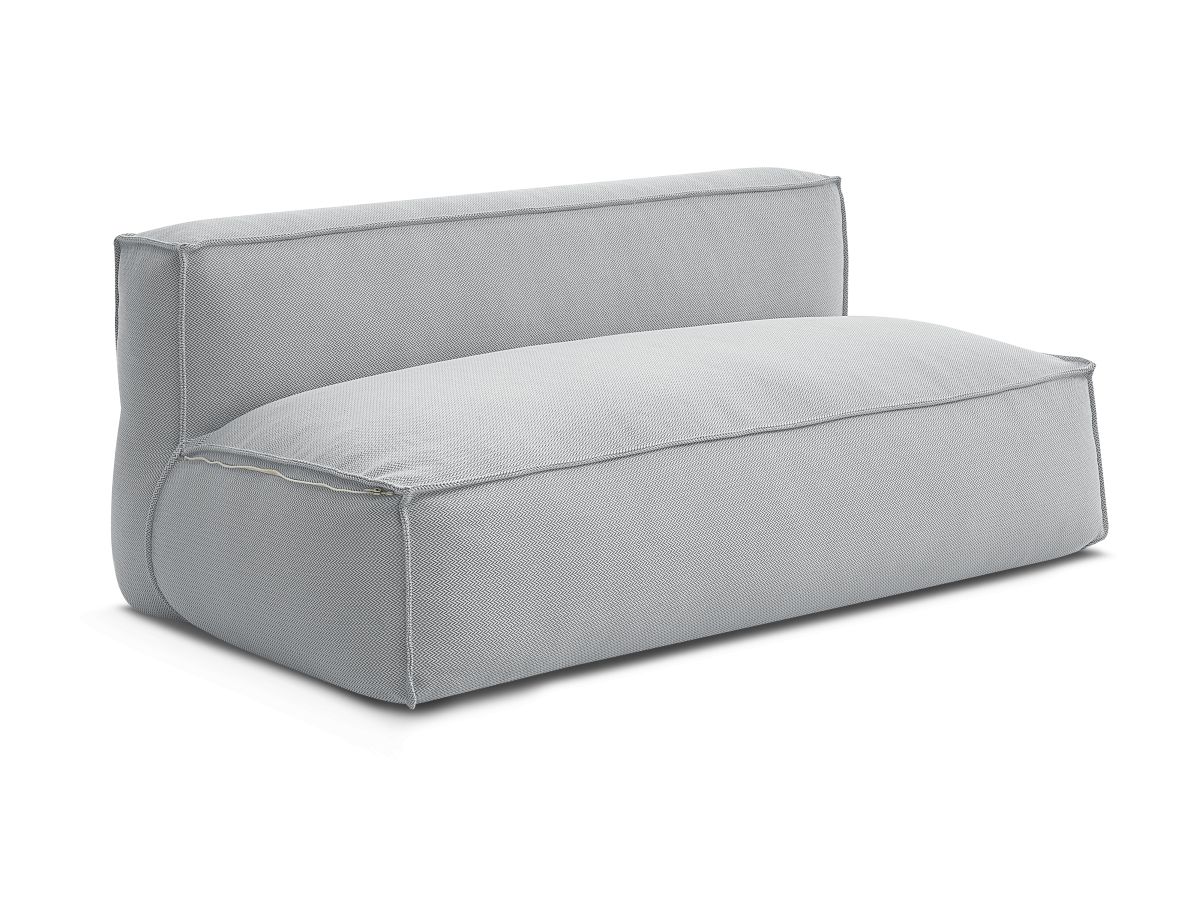 2-zits fauteuil zonder armleuningen met beschermhoes voor BIARRITZ modulaire tuinbank