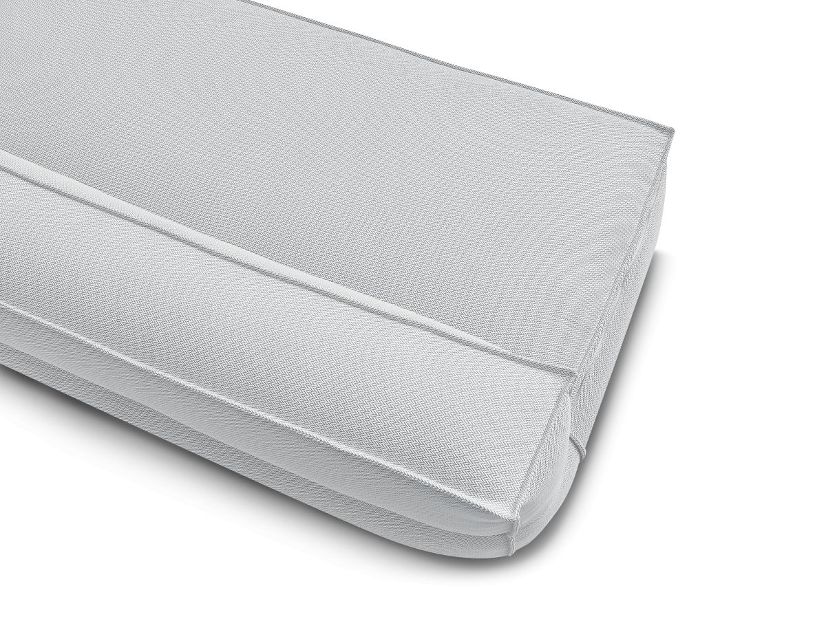 Chauffeuse 2 places sans accoudoir avec bâche de protection pour canapé de jardin modulable BIARRITZ