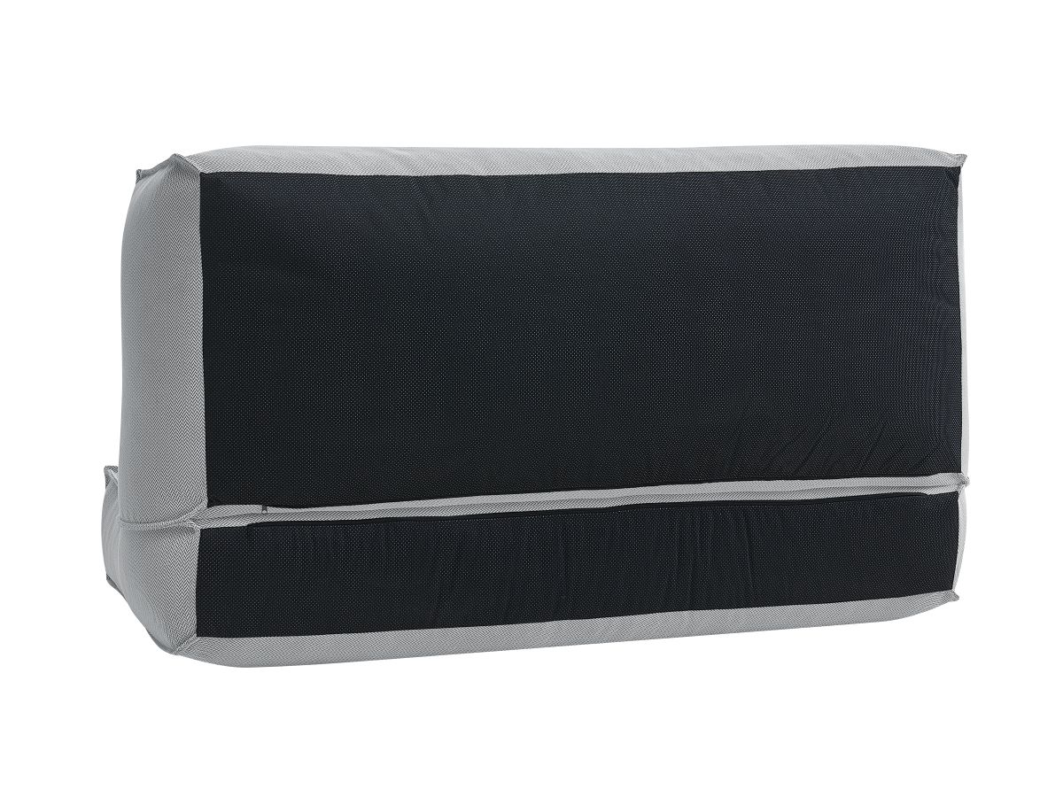 Chauffeuse 2 places sans accoudoir avec bâche de protection pour canapé de jardin modulable BIARRITZ