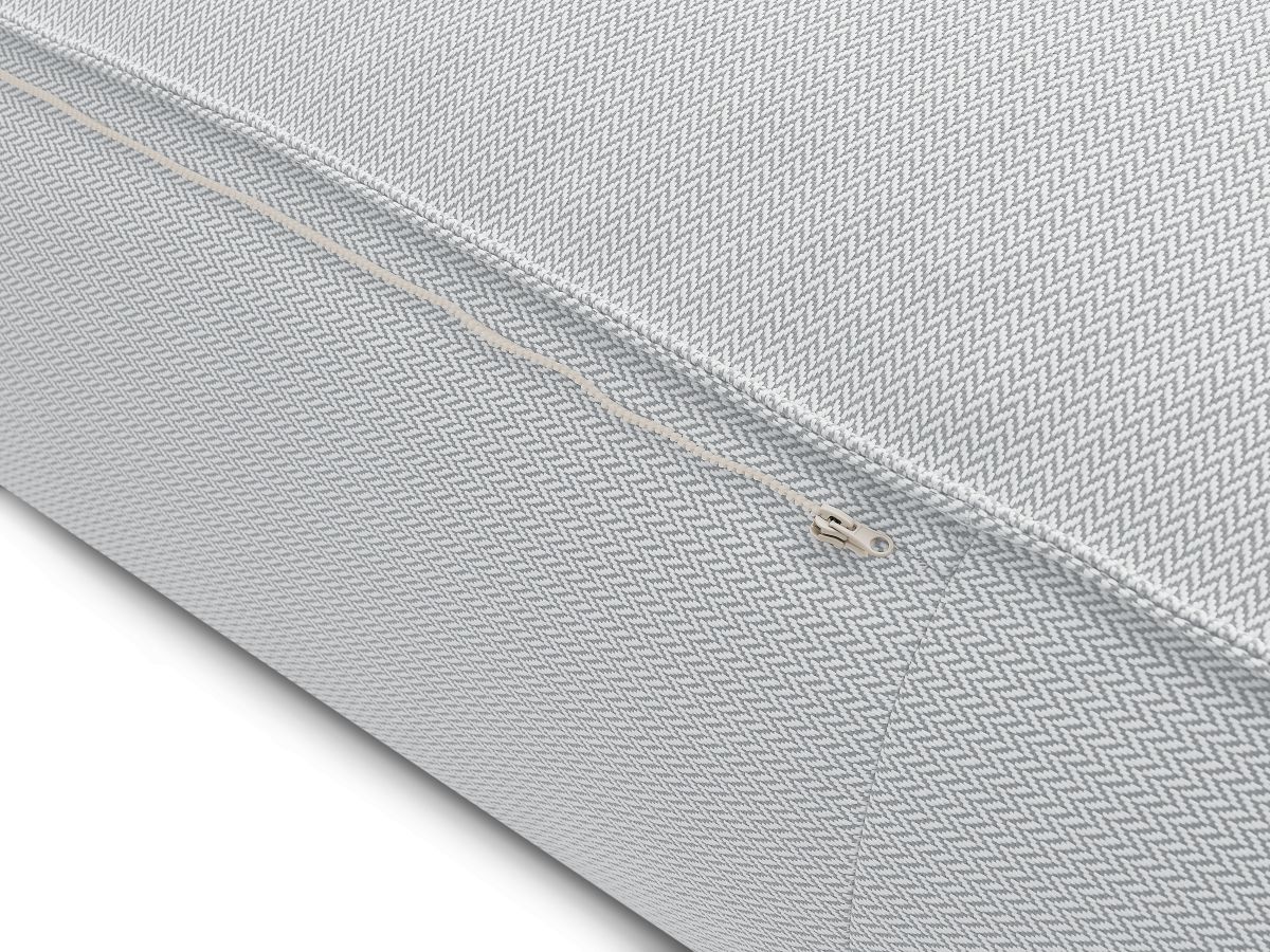 Chauffeuse 2 places sans accoudoir avec bâche de protection pour canapé de jardin modulable BIARRITZ