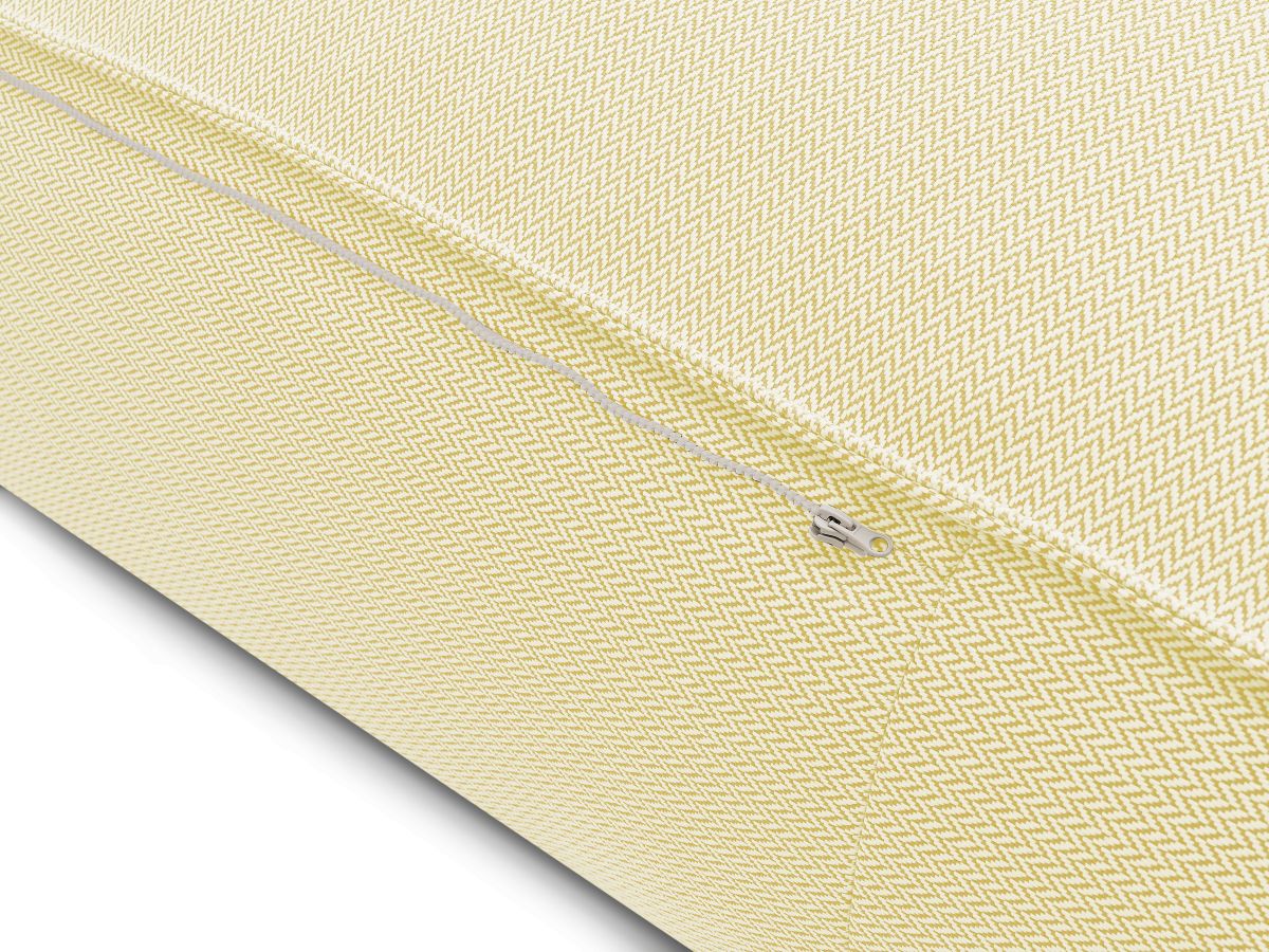 Chauffeuse 2 places sans accoudoir avec bâche de protection pour canapé de jardin modulable BIARRITZ