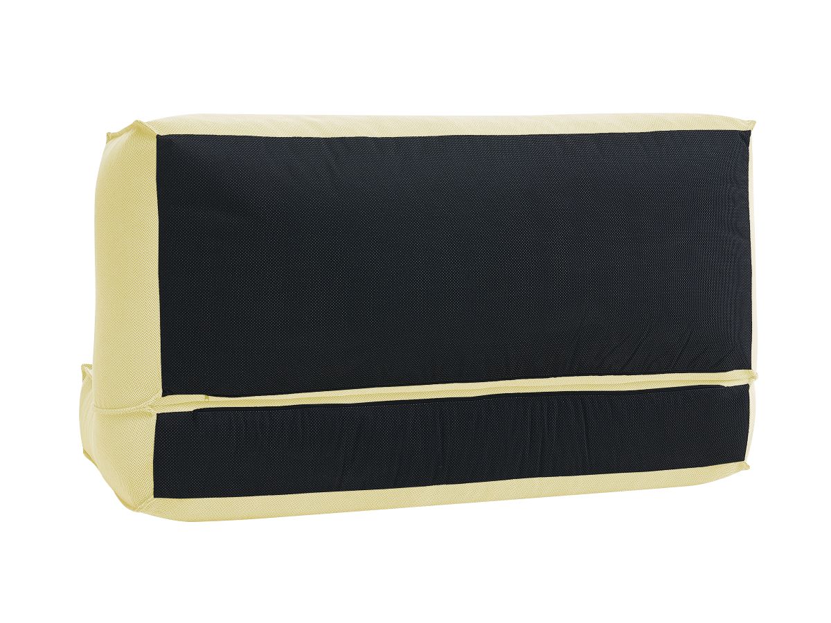 Chauffeuse 2 places sans accoudoir avec bâche de protection pour canapé de jardin modulable BIARRITZ