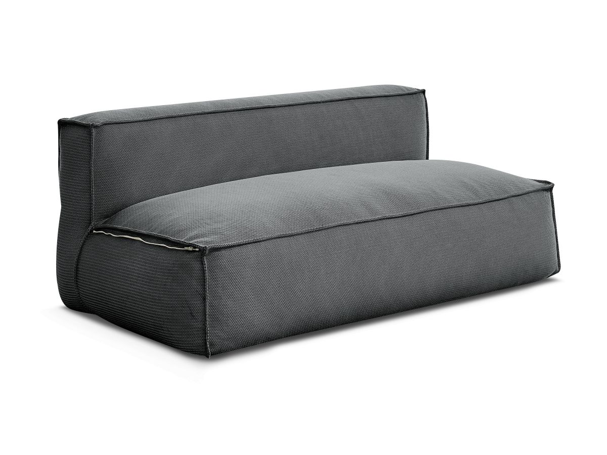 2-zits fauteuil zonder armleuningen met beschermhoes voor BIARRITZ modulaire tuinbank