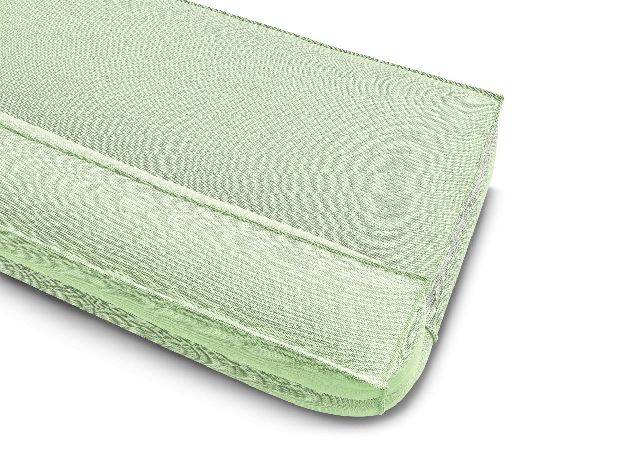 Chauffeuse 2 places sans accoudoir avec bâche de protection pour canapé de jardin modulable BIARRITZ
