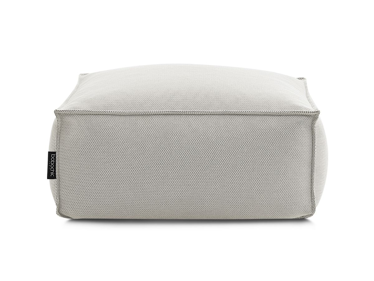Canapé d'angle fixe EVEREST tissu chiné - Orange - Angle droit - 10 coussins