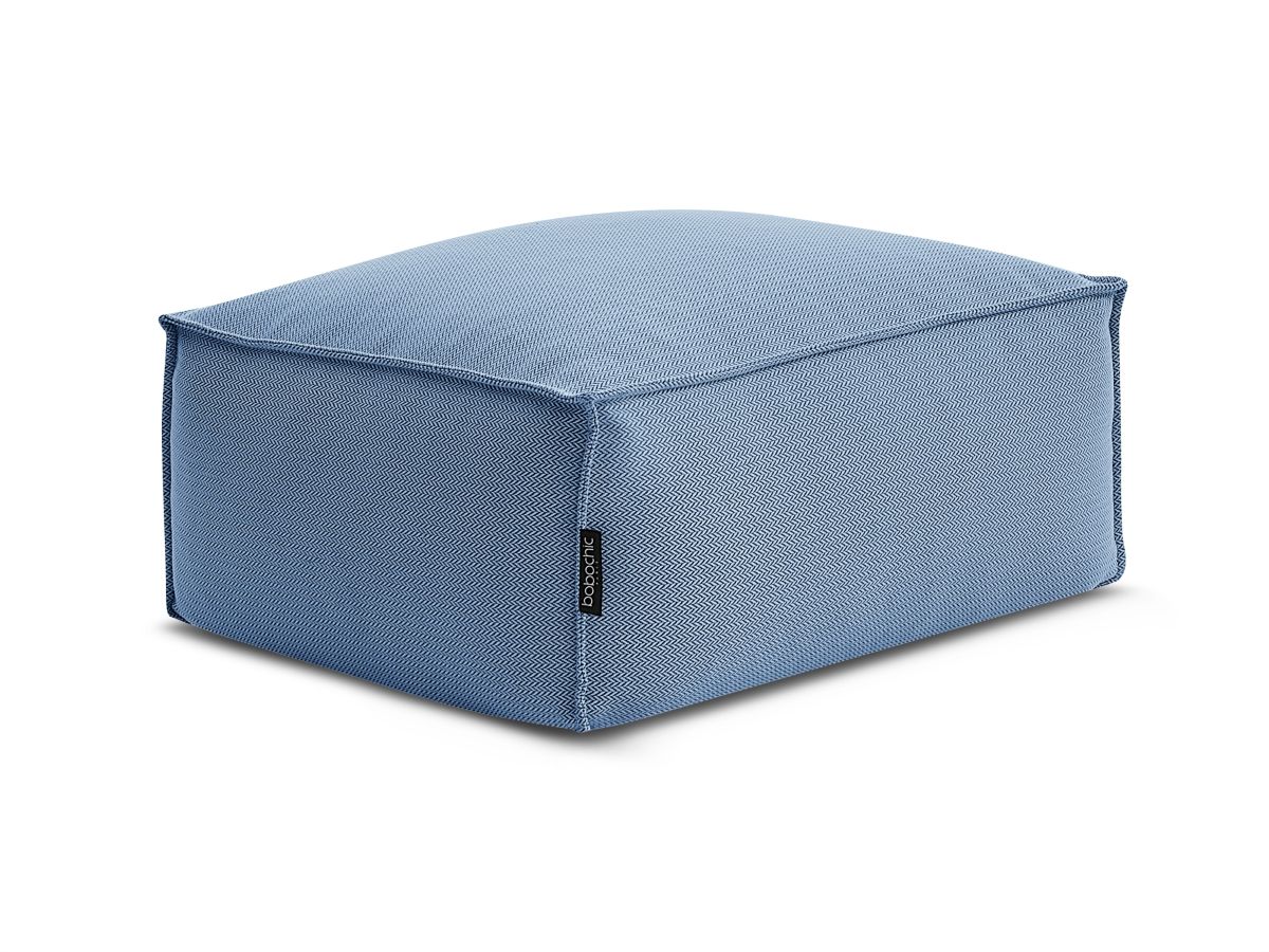 Pouf avec bâche de protection pour canapé de jardin modulable BIARRITZ