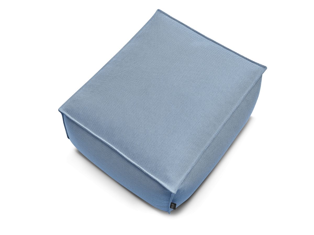 Pouf avec bâche de protection pour canapé de jardin modulable BIARRITZ