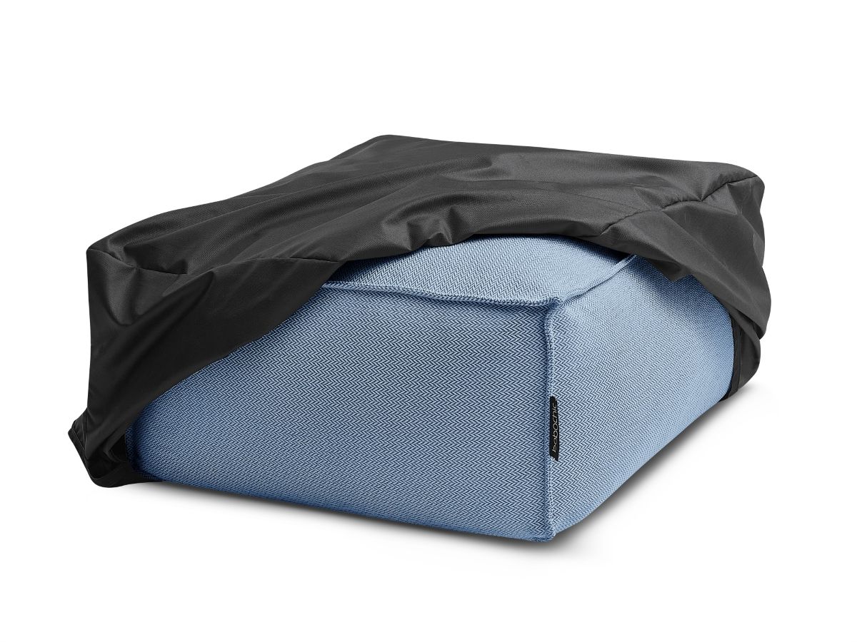 Pouf avec bâche de protection pour canapé de jardin modulable BIARRITZ