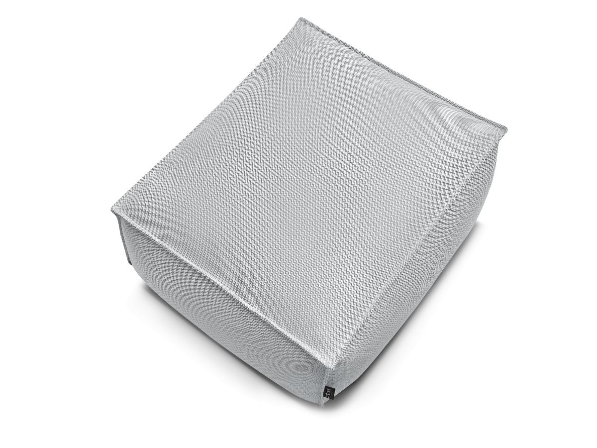 Pouf avec bâche de protection pour canapé de jardin modulable BIARRITZ