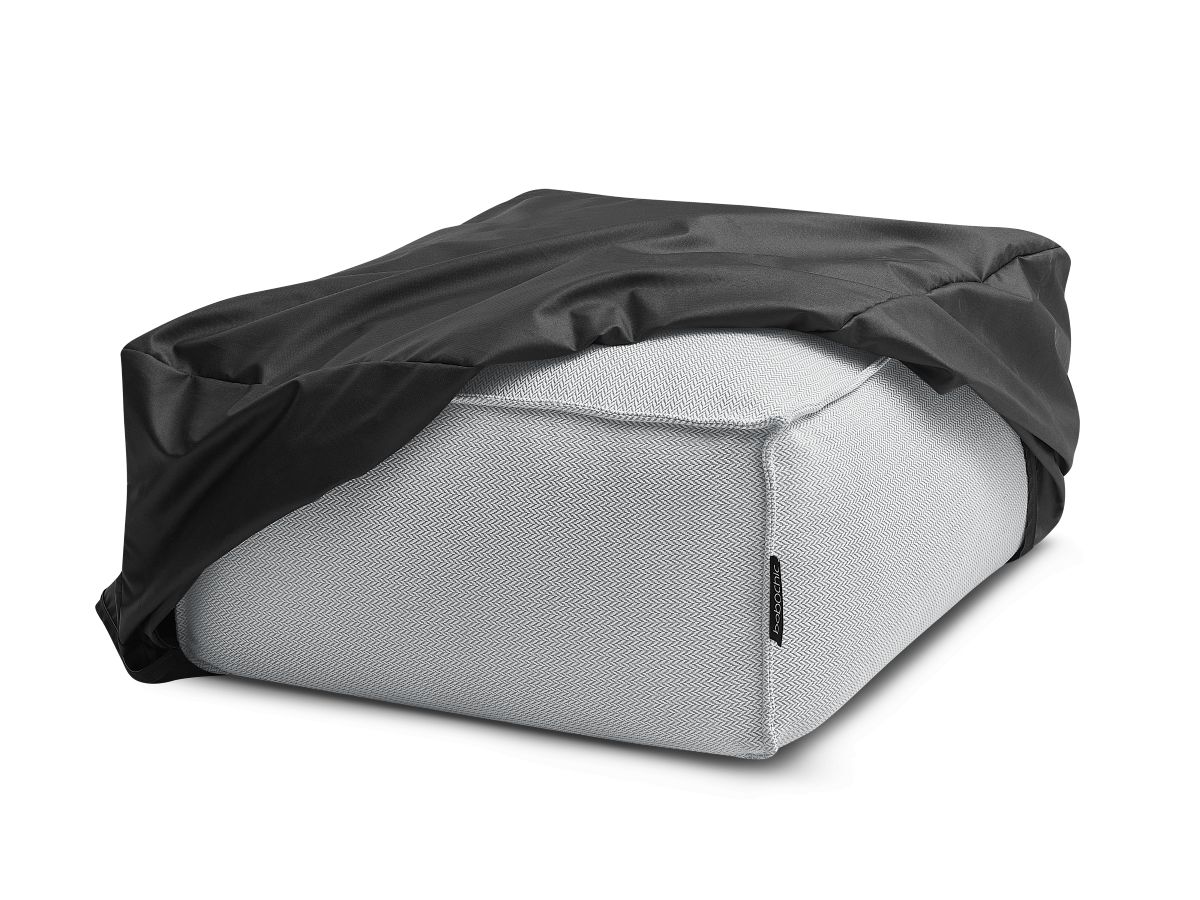 Pouf avec bâche de protection pour canapé de jardin modulable BIARRITZ