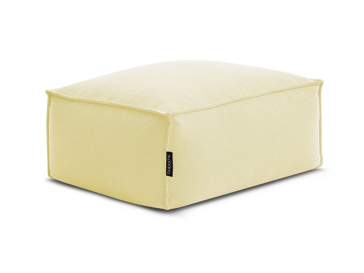Pouf avec bâche de protection pour canapé de jardin modulable BIARRITZ