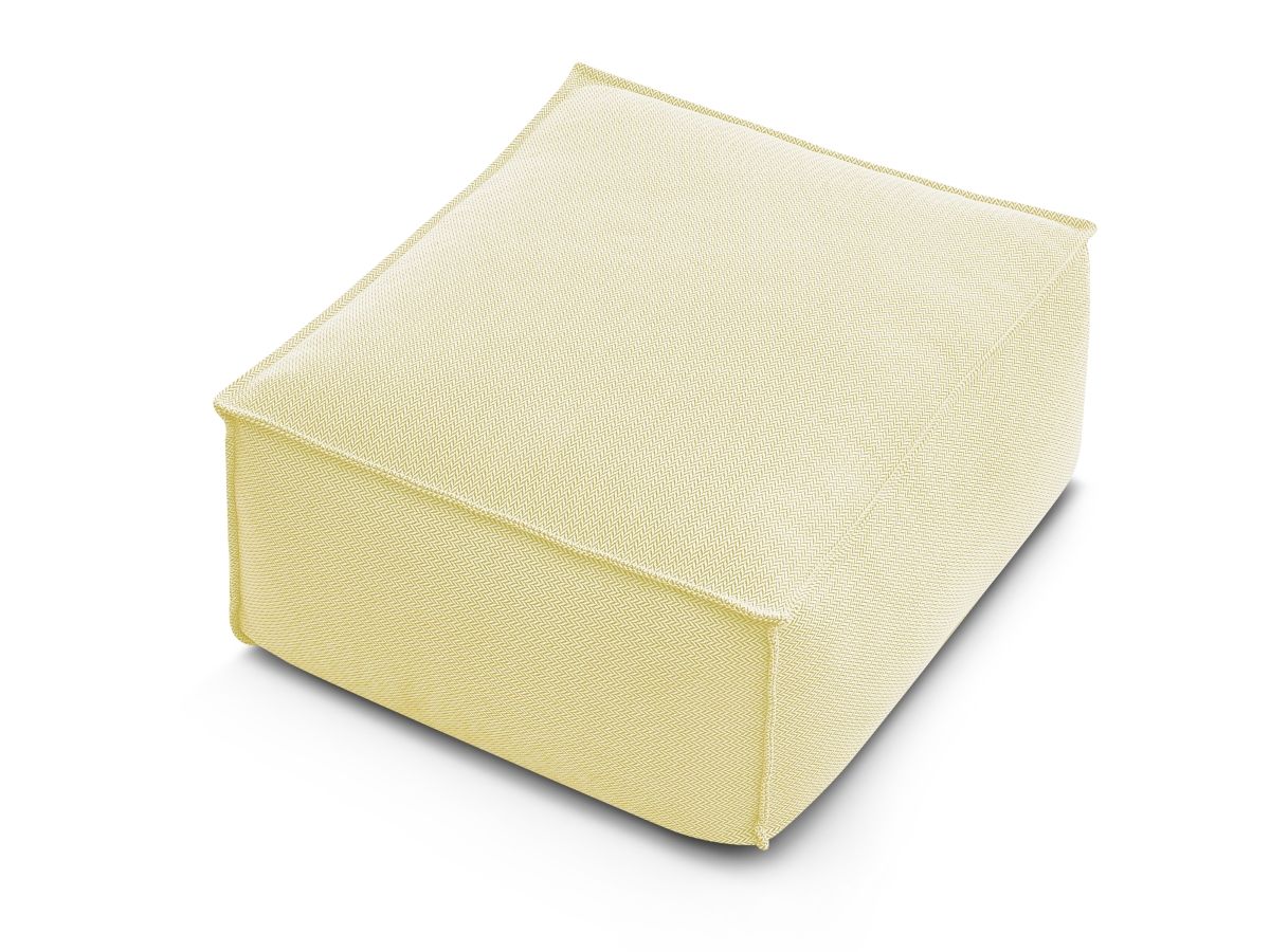 Pouf avec bâche de protection pour canapé de jardin modulable BIARRITZ