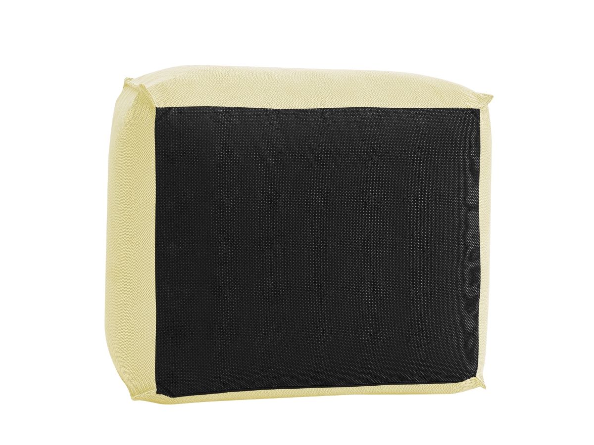 Pouf avec bâche de protection pour canapé de jardin modulable BIARRITZ
