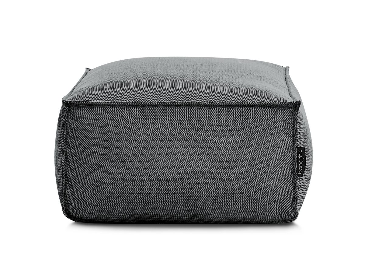 Pouf avec bâche de protection pour canapé de jardin modulable BIARRITZ