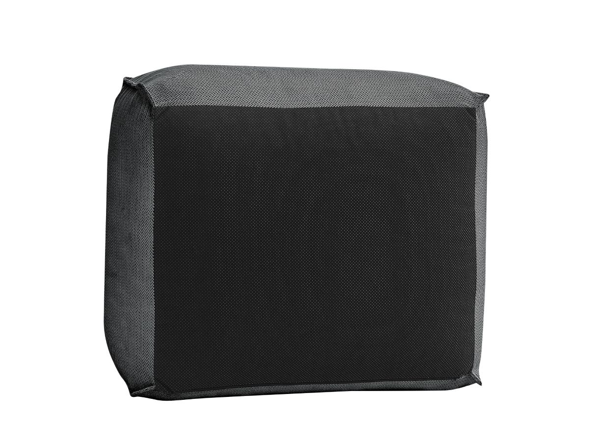 Pouf avec bâche de protection pour canapé de jardin modulable BIARRITZ