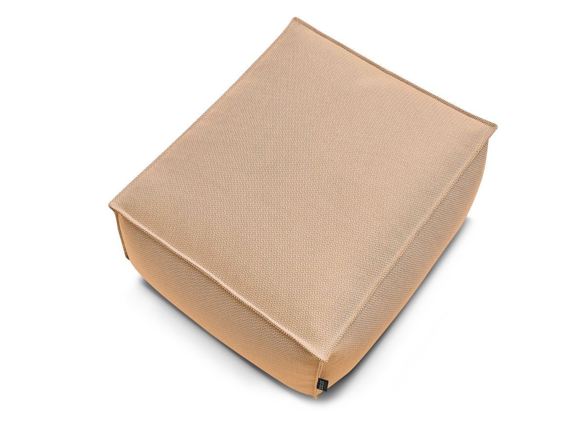 Pouf avec bâche de protection pour canapé de jardin modulable BIARRITZ