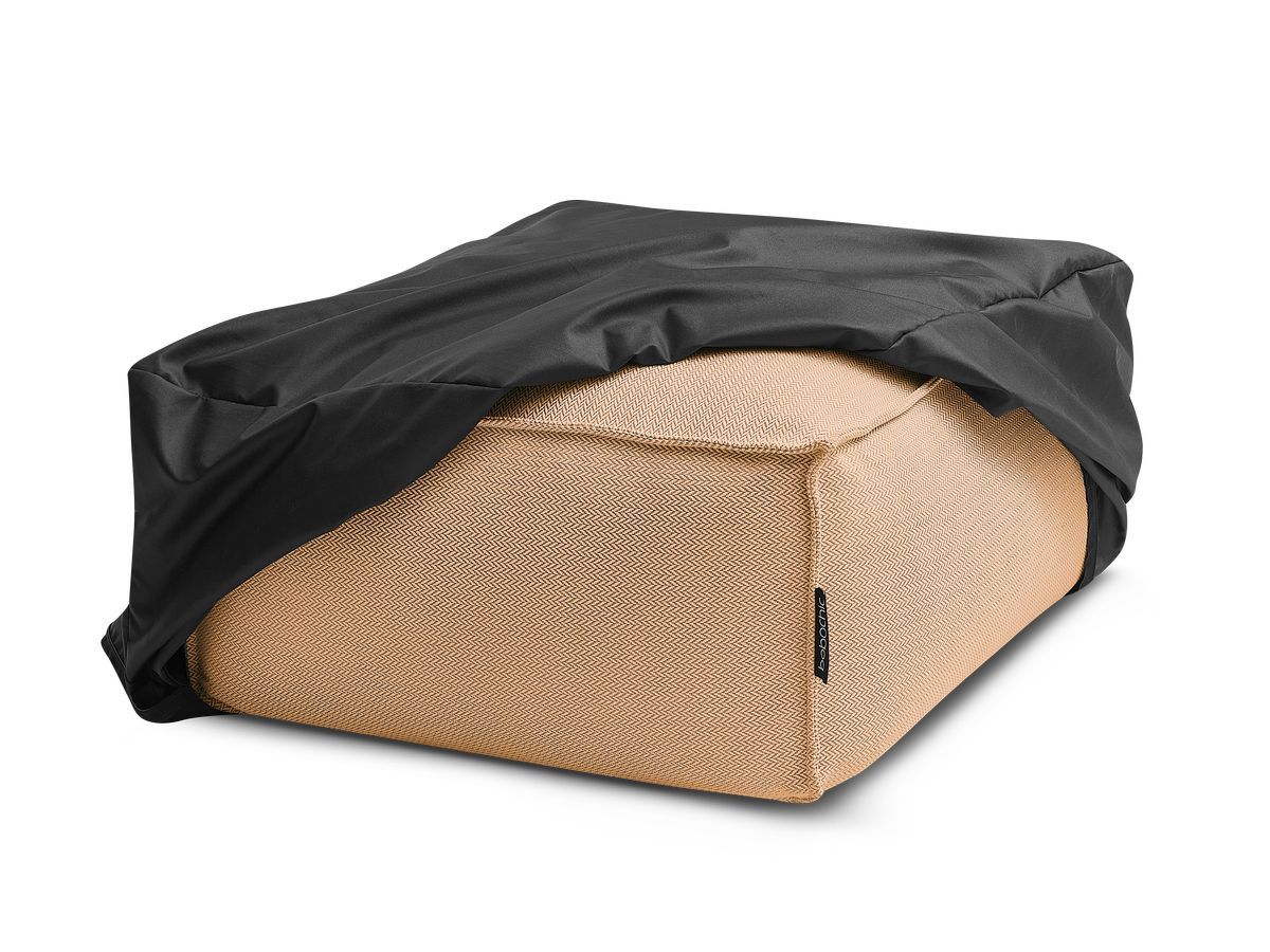 Pouf avec bâche de protection pour canapé de jardin modulable BIARRITZ